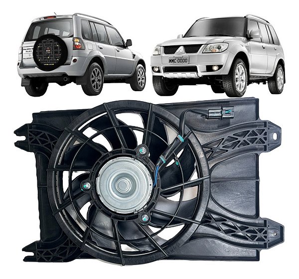 Ventoinha Ar Condicionado Mitsubishi Pajero Tr4 Todas