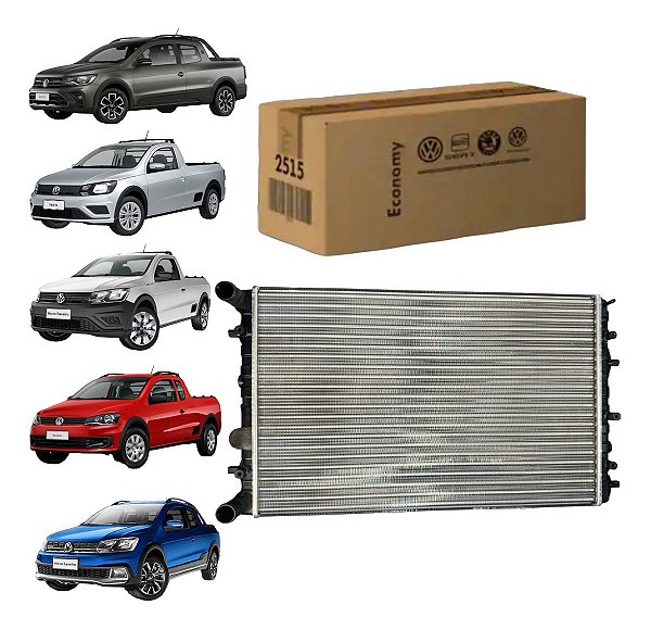 Radiador Água Volkswagen Saveiro 1.6 Msi Robust Original