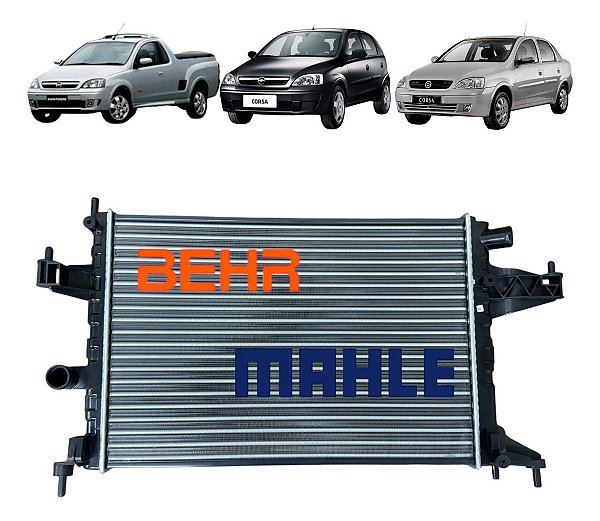 Radiador Gm Chevrolet Corsa Hatch Sedan Montana 2003 A 2009