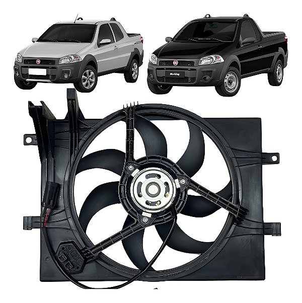 Eletroventilador Ventoinha Fiat Strada 14/ Original 52050513