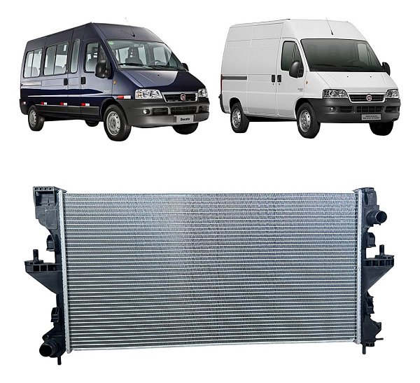 Radiador Fiat Ducato 2.3 Multijet 2018 2019 2020 2021 2022
