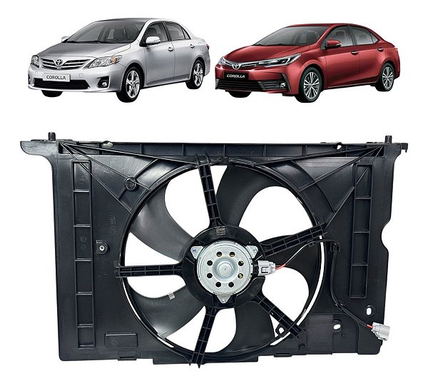 Ventoinha Corolla 2012 2013 2014 Com Chicote - 23807