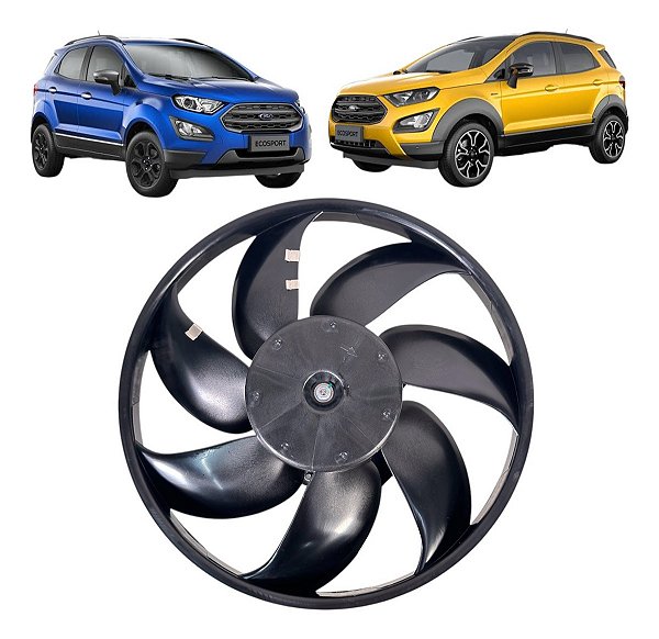 Ventoinha Radiador Ecosport 2013 2014 2015 2016 ... Até 2020
