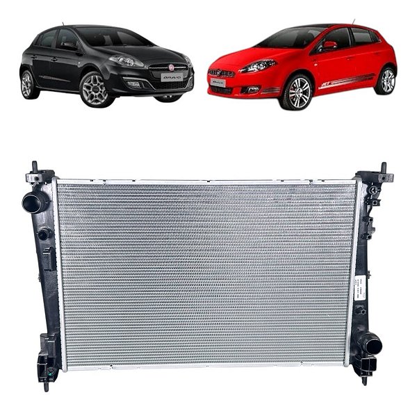 Radiador Original Genuíno Fiat Bravo Essense Sporting T-jet