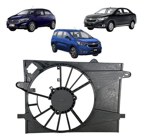 Defletor Ventilador Rad Trans Manual Onix Joy 17/21 1.0 1.4