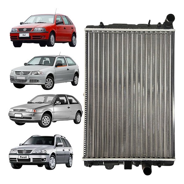 Radiador Gol/parati G2 G3 G4 - 1.0 At/16v-1997 À 2008 Com Ar