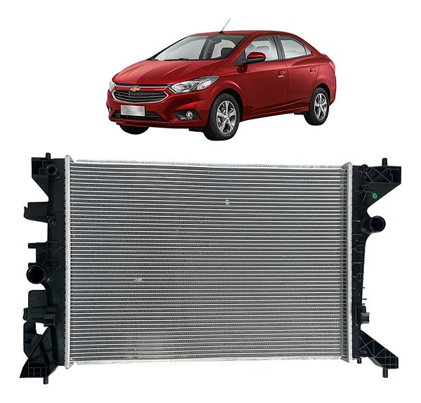 Radiador Gm Prisma 2016 2017 2018 2019