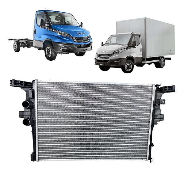 Radiador Para  Iveco Daily City 3.0 30s13  2019 Em Diante