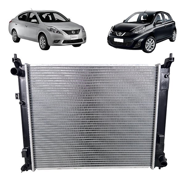 Radiador Agua March Versa 1.0 1.6 2011 2012 2013 2014