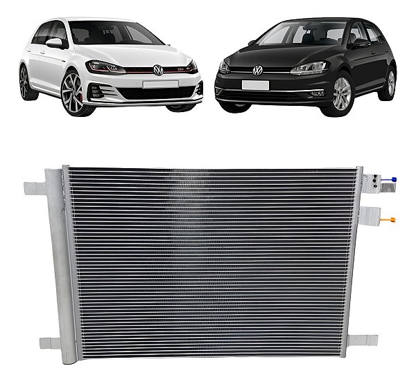 Condensador Ar Golf Gti 2.0 Tsi 1.4 Msi 1.6 2014 Até 2022