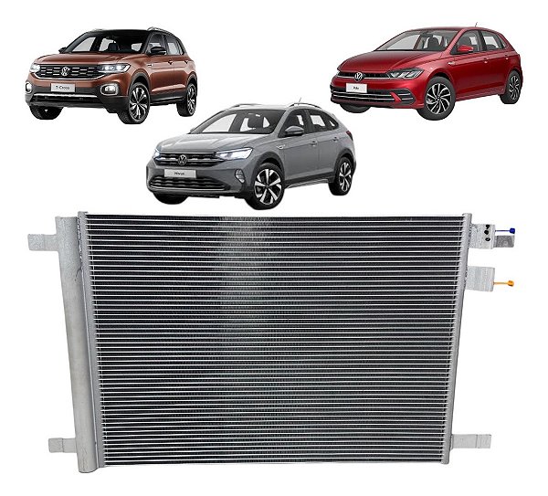 Condensador Ar Condicionado Vw Polo Virtus T-cross Nivus