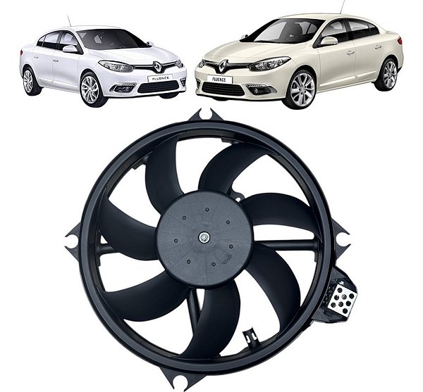 Ventoinha Renault Fluence 2012 2013 2014 - 23712