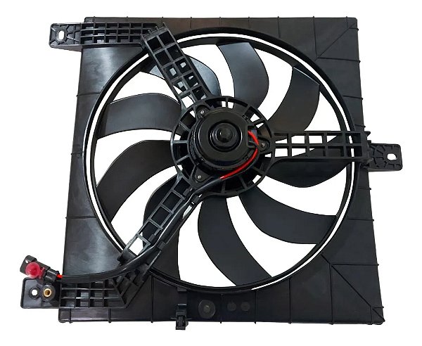 Ventoinha Radiador Defletor Kwid 1.0 Com Ar 2017 A 2021 Novo