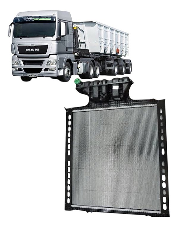 Radiador Agua Volkswagen Caminhao Man Tgx 28440 2v5121253
