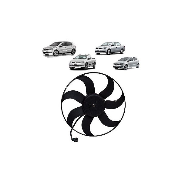 Ventoinha Gol Voyage Saveiro G5 G6 G7 Com Ar Condicionado