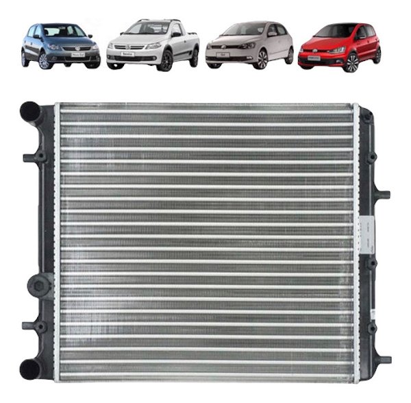 Radiador Gol Saveiro Voyage G5 G6 G7 Fox 1.0 1.6 Sem Ar