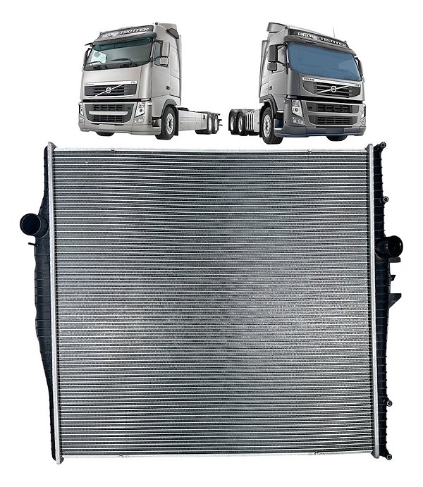 Radiador Volvo Fh12 Nh12 380 420 460 1993 1994 2001 Até 2006