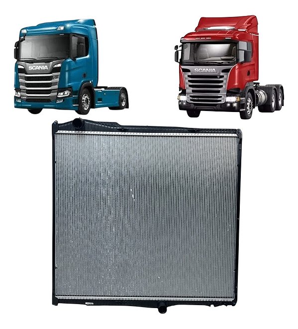 Radiador Scania Serie 6 G360/g400/g440/g480 Motor Euro Medio