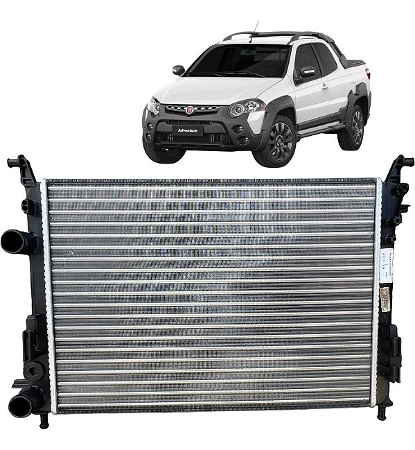 Radiador Fiat Strada Adventure 1.8 16v 2002/2020 Original