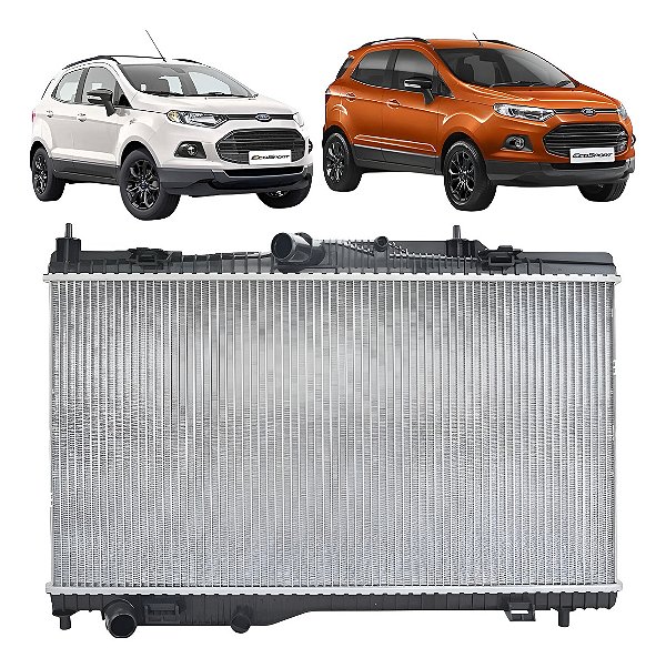Radiador Brasado Ford Nova Ecosport Dragon Duratec (17-22)