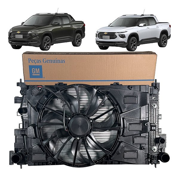 Radiador Condensador Ventoinha Intercooler Montana 1.2 12v