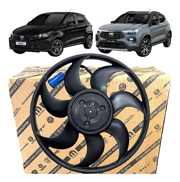 Eletroventilador Radiador Ventoinha Fiat Argo Pulse Original