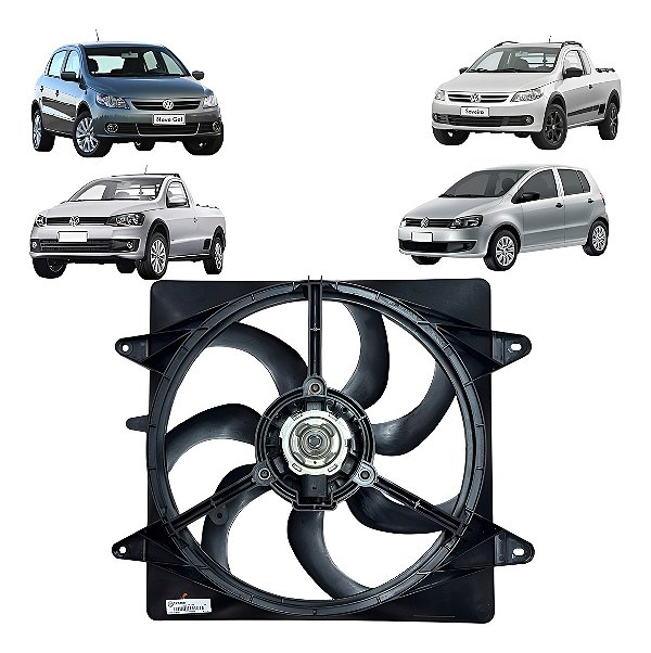 Ventoinha Gol Saveiro Voyage G5 G6 G7 Fox Sem Ar Original