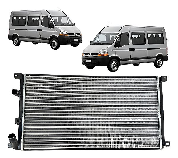 Radiador Renault Master 2.5 16v (04-13) 2.8 16v (02-04)