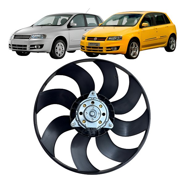 Eletroventilador Fiat Stilo 1.8 C/ Ar Original Gate
