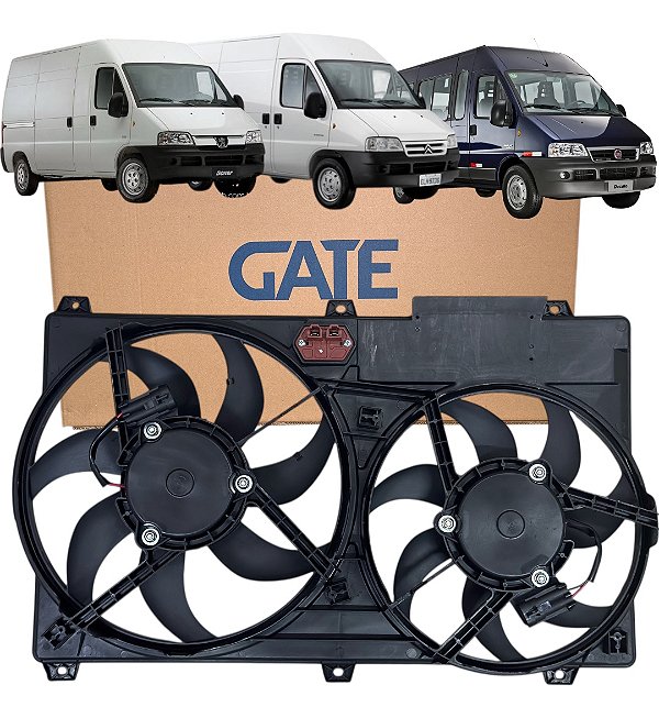 Eletroventilador Fiat Ducato 2.3 2007 Á 2017  - Original
