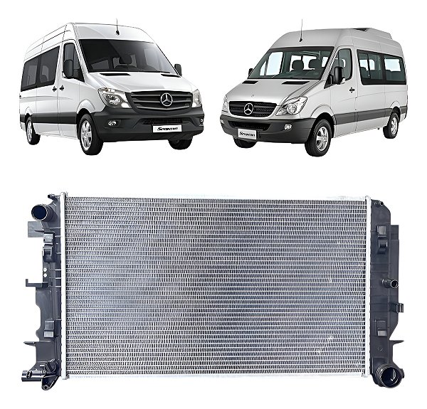 Radiador Mercedes Sprinter 311 413 415cdi 515di 2012 /2019