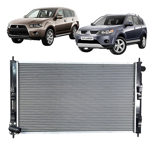 Radiador Mitsubishi Outlander 2008 2009 2010 2011 2012 2013