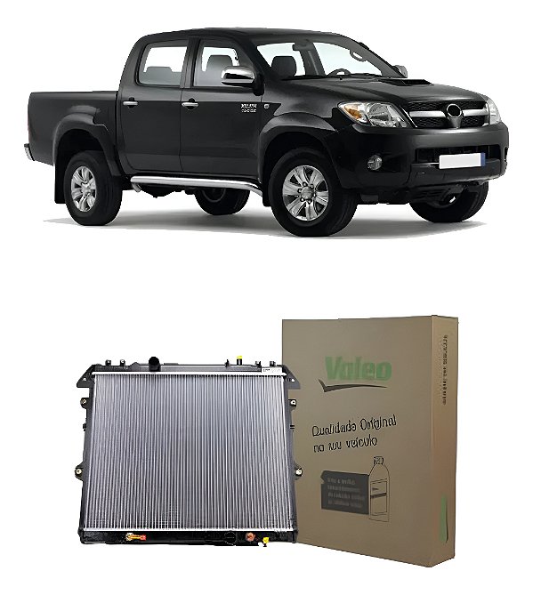 Radiador Original Valeo Para Toyota Hilux Sw4 3.0 2005 2014