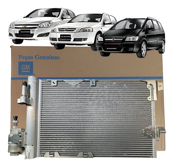 Condensador Ar Gm Astra Vectra Zafira 1999 2000 2001 Á 2009