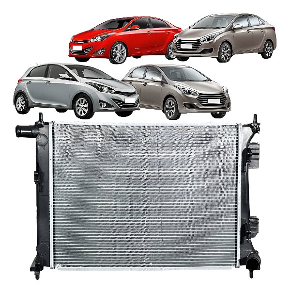 Radiador Hb20 Hb20s 1.0 1.6 Manual 2013/2017 Original