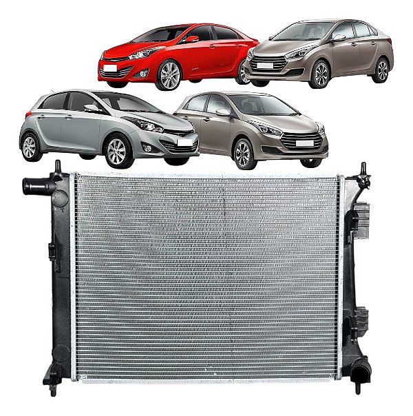 Radiador Hb20 Hb20s 1.0 1.6 Manual 2013/2017 Original