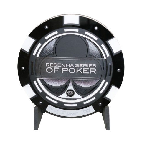 Troféu Personalizado Design de Poker