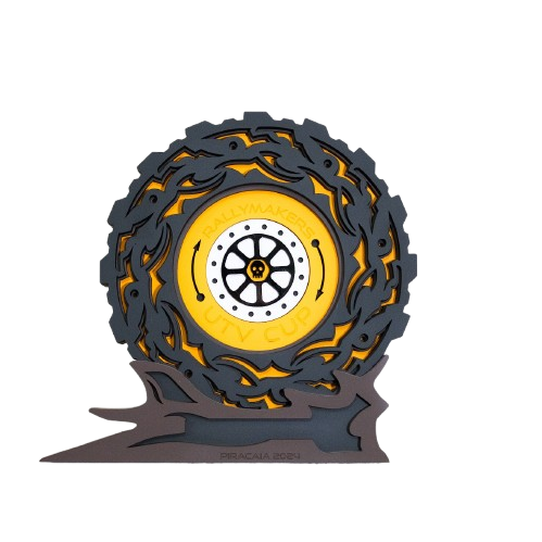 Troféu Personalizado Design de Rally