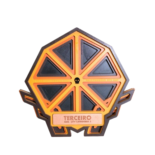 Troféu Personalizado Design de Rally