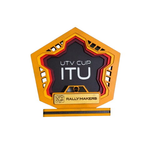 Troféu Personalizado Design de Rally