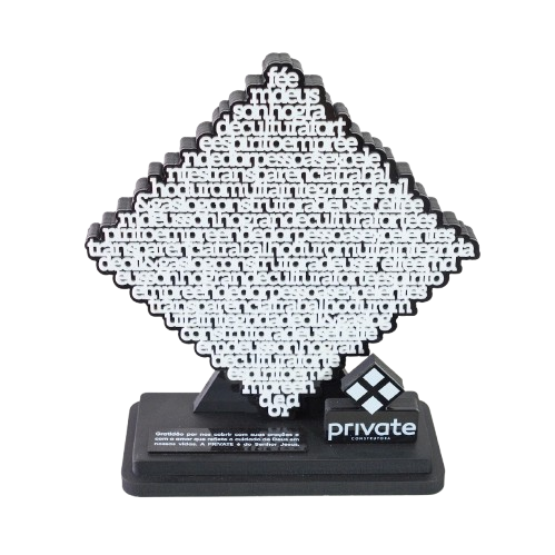 Troféu Empresarial Personalizado