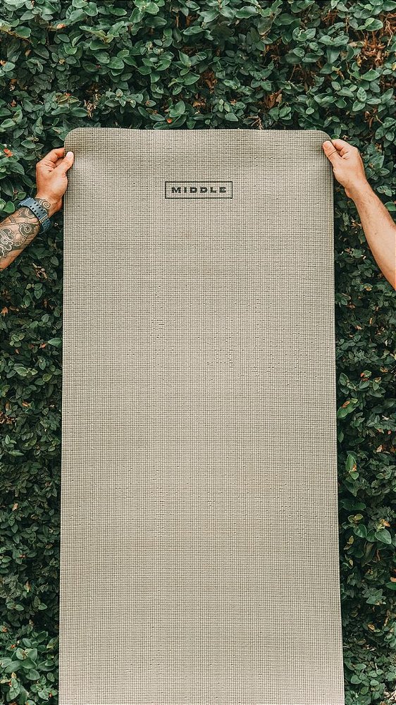 Yoga Mat - Minimal cinza
