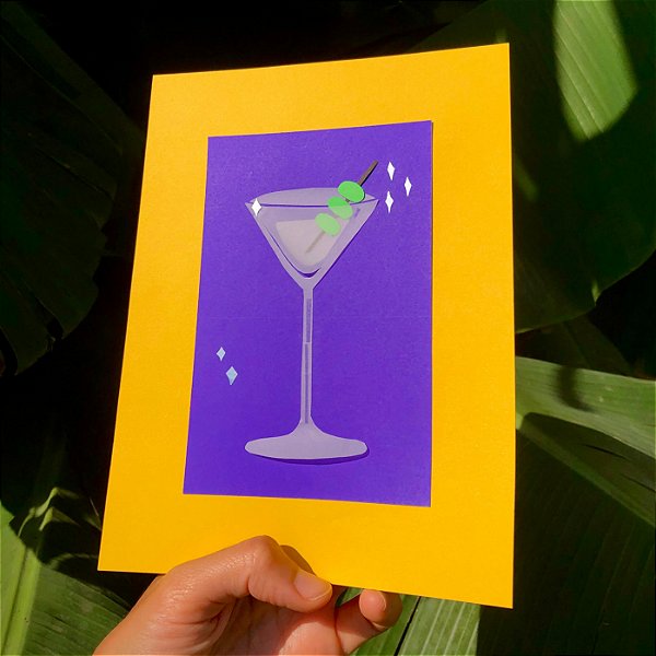Colagem • Dry Martini