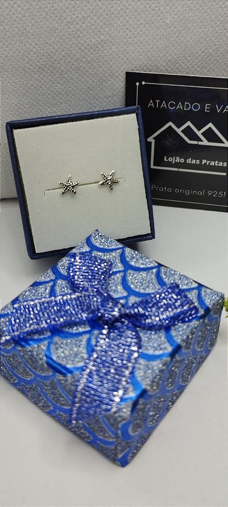 *Brinco Estrela do Mar em prata 925*