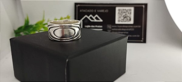 *Anel oakley em prata 925*