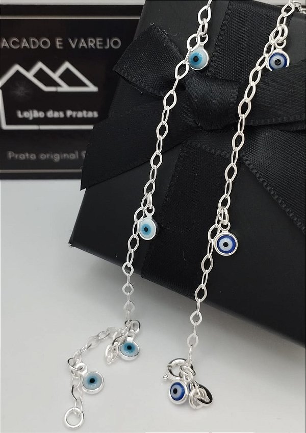 Pulseira Olho Grego em Prata 925 *Atacado e Varejo*