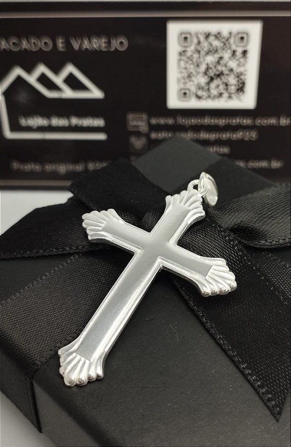 Pingente Crucifixo em Prata 925
