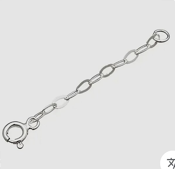 Extensor de pulseira em prata 925