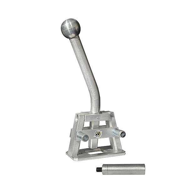 Alavanca de engate rapido - 30cm + 10cm - Alumínio sem pintura