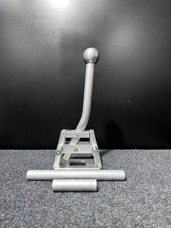 Alavanca de engate rapido - ALUMINIO CRU + prolongador extra de 25cm